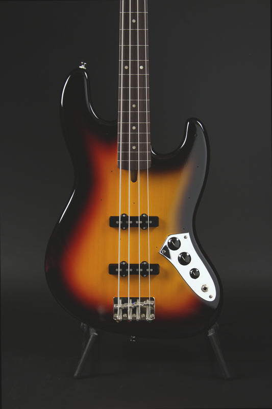 S-420bCSJ Heritage Fretless 3Tone Burst / Alder-Rose