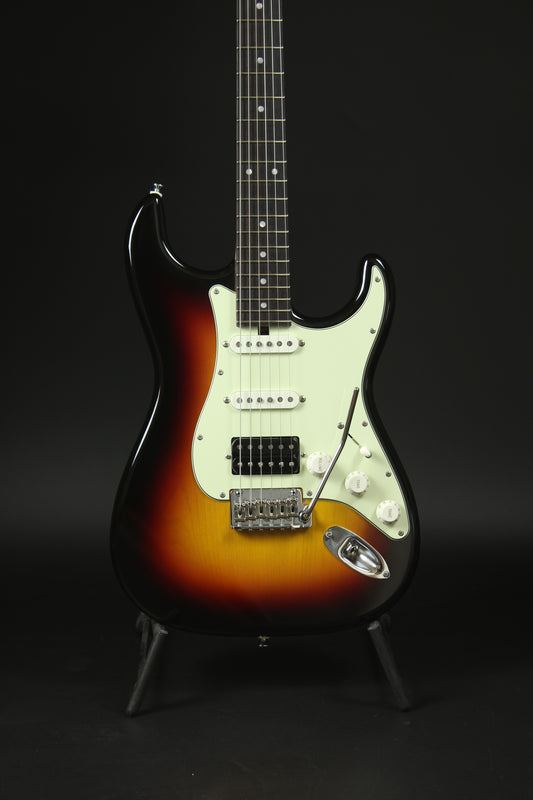 S-622CS Heritage 3Tone Burst / Alder-Rose / SSH / Mint Guard