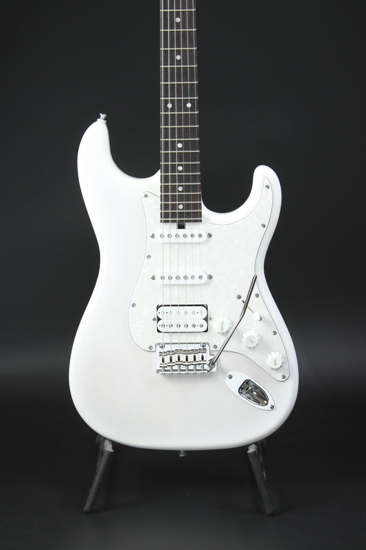S-622CS Trans White / Alder-Rose / SSH / Matching Head White Pearloid Guard