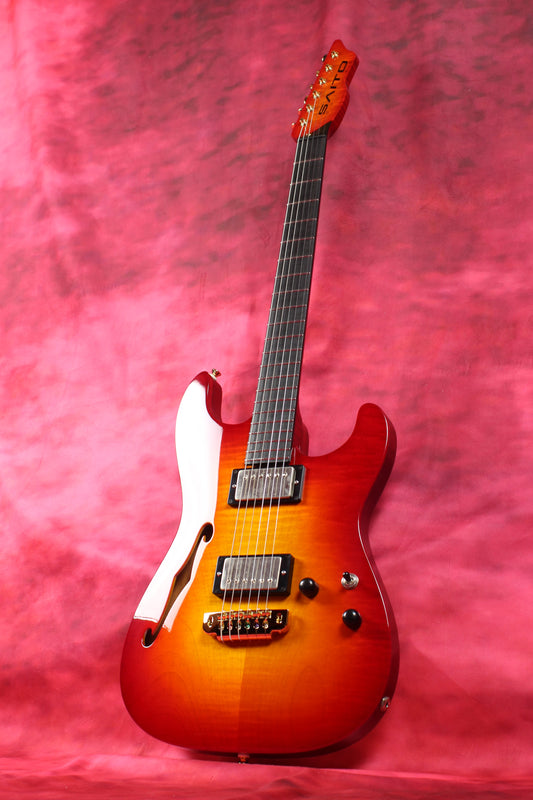 622BEYOND Cherry Burst / Maple Top / HH / #242895