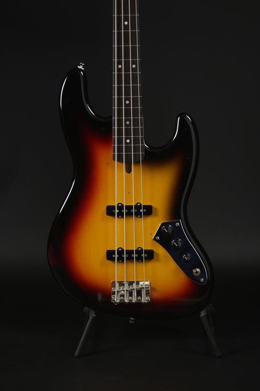 S-420bCSJ Heritage Fretless 3Tone Burst / Alder-Rose