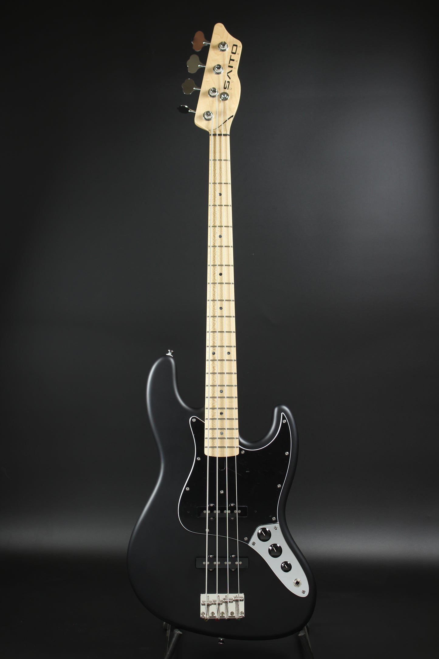 S-420bCSJ Black / Alder-Maple / SS / Black Guard