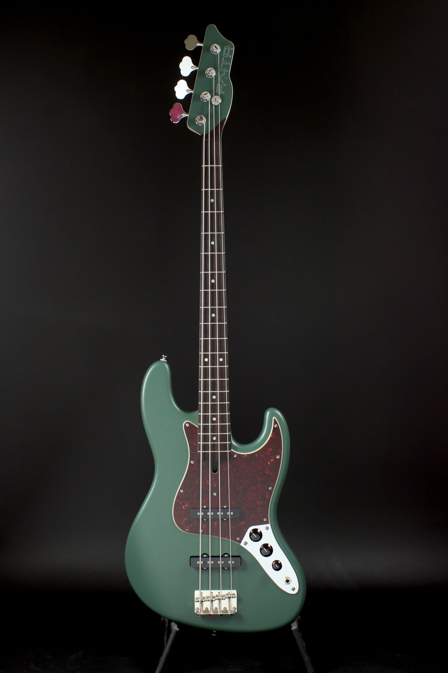 S-420bCSJ Moss Green / Alder-Rose / SS / Matching Head / Tortoise Guard