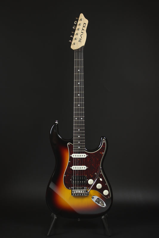 S-622CS Heritage 3Tone Burst / Alder-Rose / SSH / Tortoise Guard