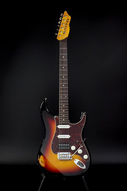 S-622CS Heritage Aged 3Tone Burst / Alder-Rose / SSH