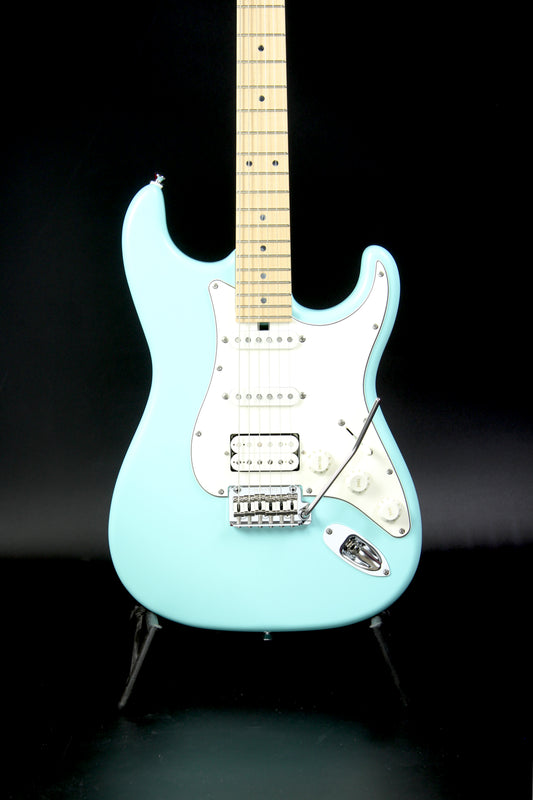 S-622CS Sonic Blue / Alder-Maple / SSH / Matching Head