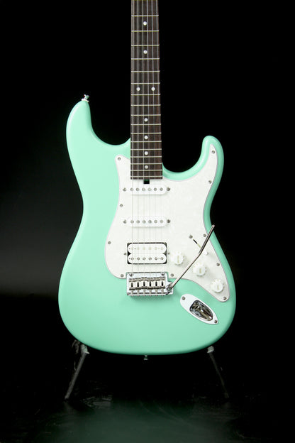 S-622CS Surf Green / Alder-Rose / SSH / Matching Head White Pearloid Guard