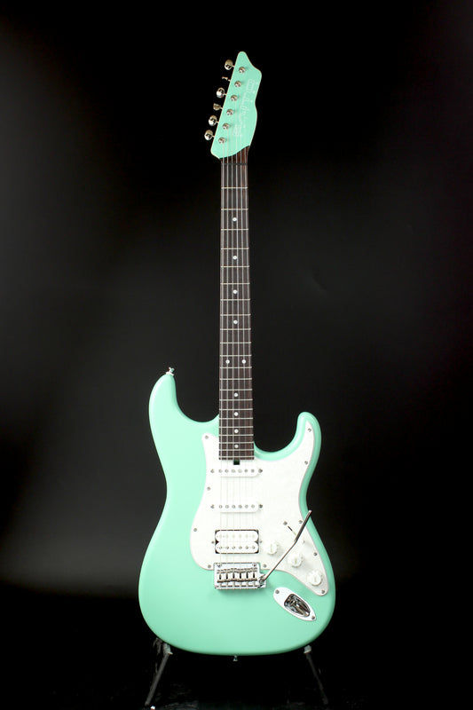 S-622CS Surf Green / Alder-Rose / SSH / Matching Head White Pearloid Guard