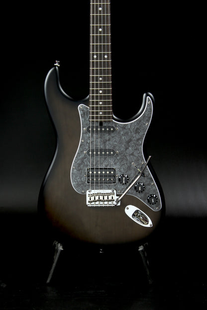 S-622CS Trans Black / Alder-Rose / SSH / Matching Head Black Pearloid Guard