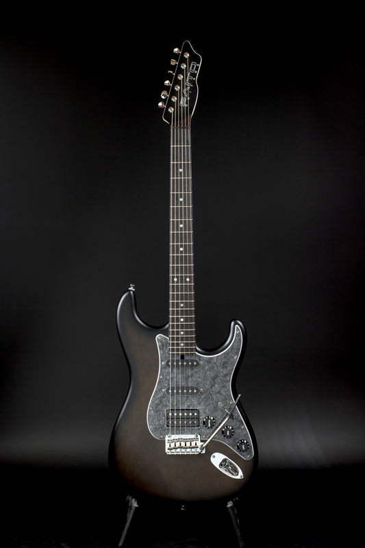 S-622CS Trans Black / Alder-Rose / SSH / Matching Head Black Pearloid Guard