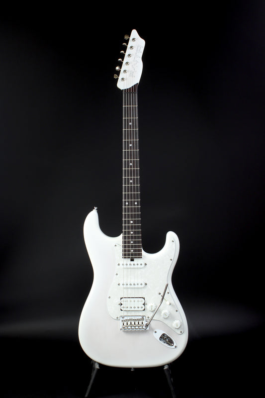 S-622CS Trans White / Alder-Rose / SSH / Matching Head White Pearloid Guard