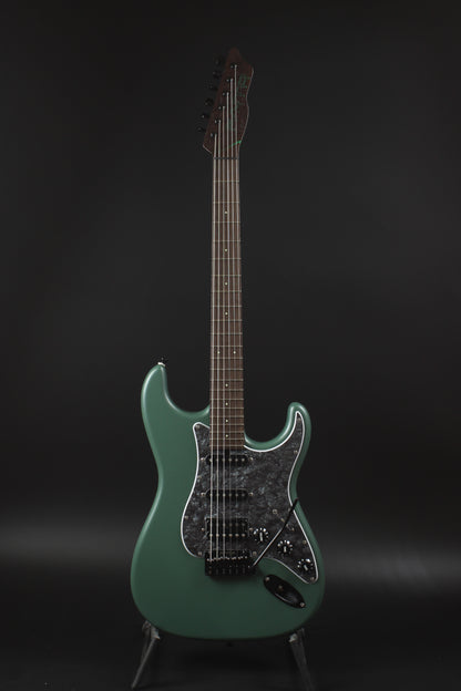 S-622CS Moss Green / Alder-Wenge(G) / SSH / Black Pearloid Guard & Black Cover