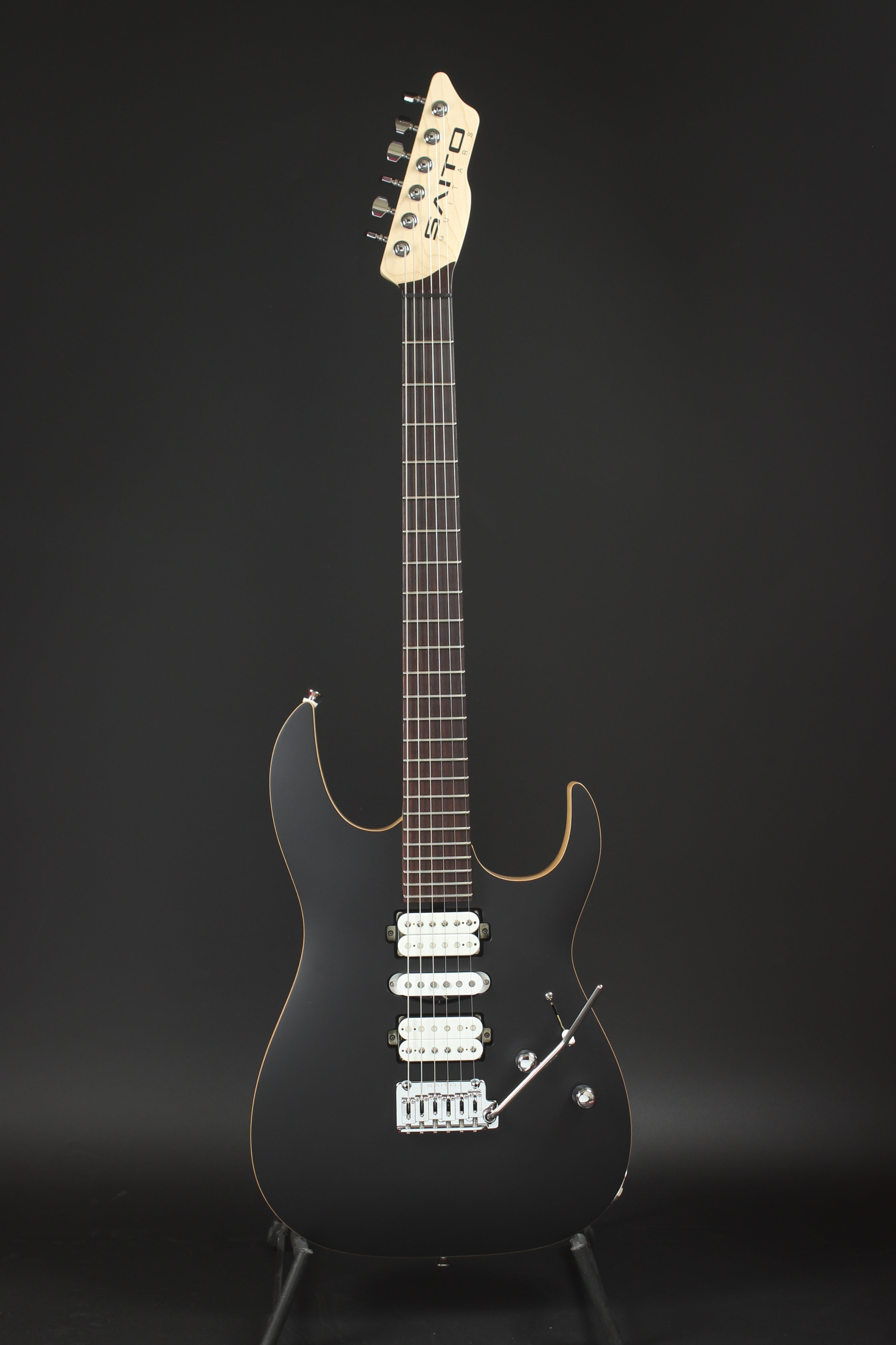 SAITO GUITARS S-624 美品 24フレット S-624 Black / Alder-Rose / HSH – SAITO GUITARS