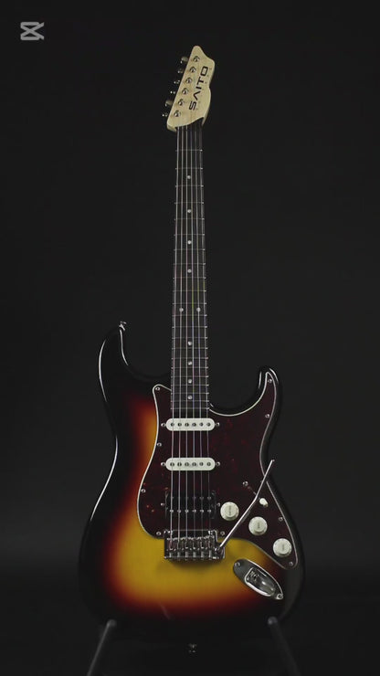 S-622CS Heritage 3Tone Burst / Alder-Rose / SSH / Tortoise Guard