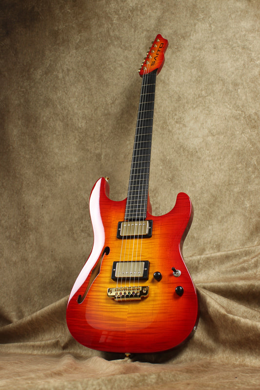 622BEYOND Cherry Burst / Maple Top / HH / #242667