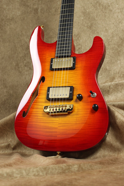 622BEYOND Cherry Burst / Maple Top / HH / #242667